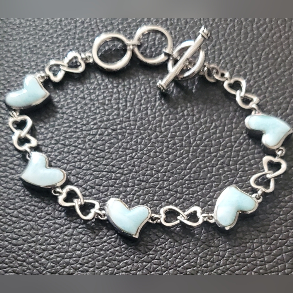 MarahLago Floating Heart Bracelet